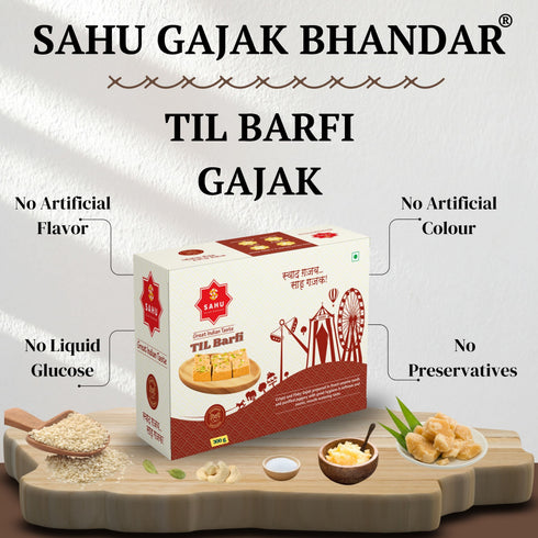 Sahu Gajak Bhandar Gajak Barfi