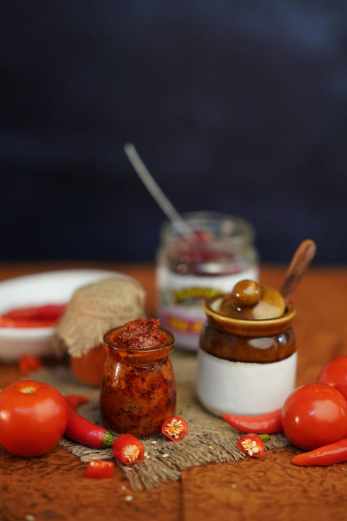 Bhimavaram Tomato Pandu Mirchi Pickle