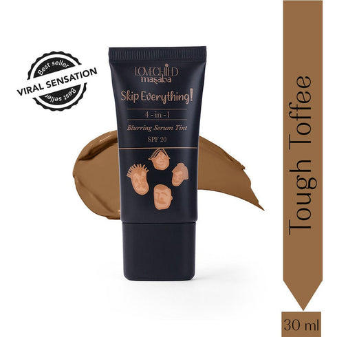 LoveChild Tough Toffee| Skip Everything Blurring Serum Skin Tint Without Brush