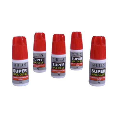 Shills Professional 5pcs Super Nail Glue