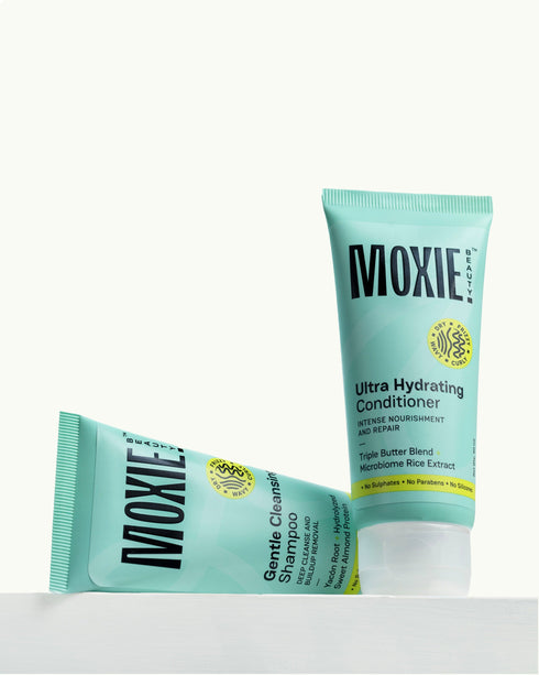Moxie Beauty Rinse & Shine Travel Duo (Shampoo + Conditioner)