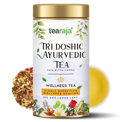 Tea Raja - Tri Doshic Ayurvedic Tea ( Vata Pitta Kapha Tea )