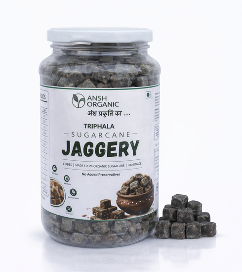 Ansh Organic Triphala Flavoured Jaggery