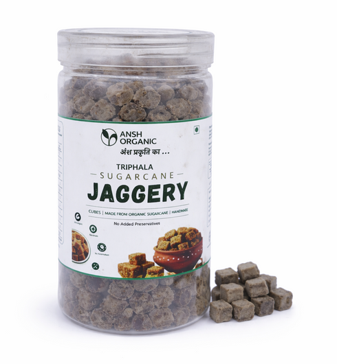 Ansh Organic Triphala Flavoured Jaggery