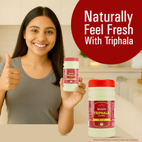 Multani Pharmaceuticals Limited Multani Triphala Churna Helps relieve constipation & beneficial for eyes