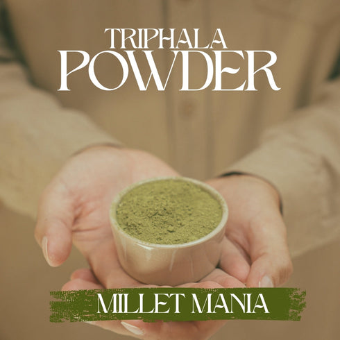 Millet Mania Triphala Powder 3 2 1 Ratio