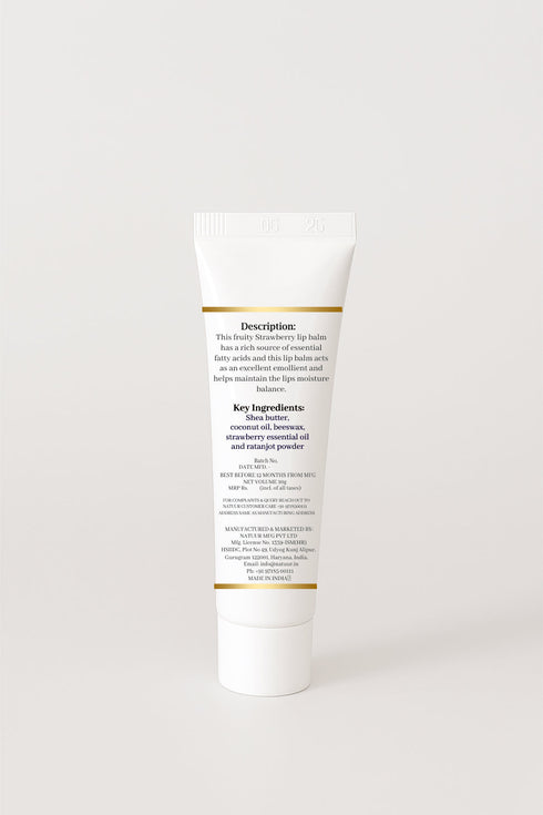 Natuur Lip Balm Strawberry Berry Soft