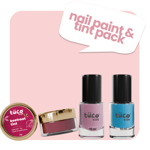 Tuco safe makeup giftpack natural tint + nail paint