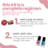 Tuco safe makeup giftpack natural tint + nail paint