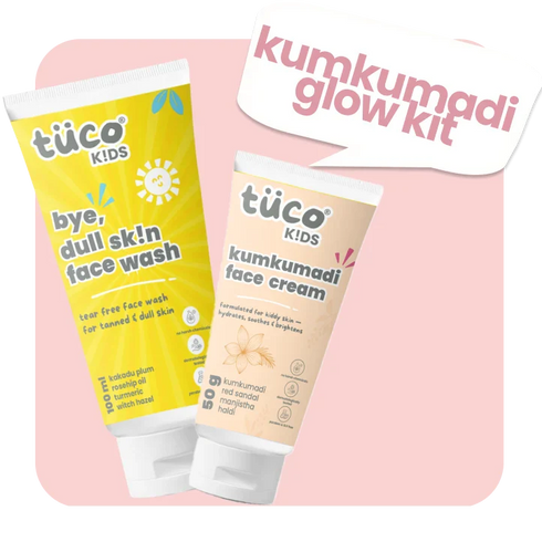Tuco Kumkumadi Face Glow Regimen Dull Skin Face Wash + Kumkumadi Face Cream