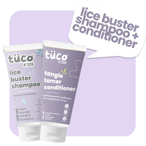 Tuco Natural Lice Shampoo + hair conditioner for kids