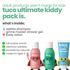 Tuco Ultimate Travel Pack Shower Gel + Shampoo + Lotion