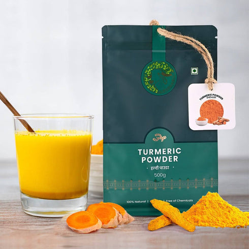 GirOrganic Turmeric Powder Stone Ground