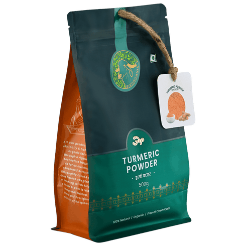 GirOrganic Turmeric Powder Stone Ground