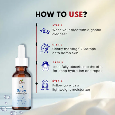 Tvishi Skincare Ha Hyaluronic Acid Serum