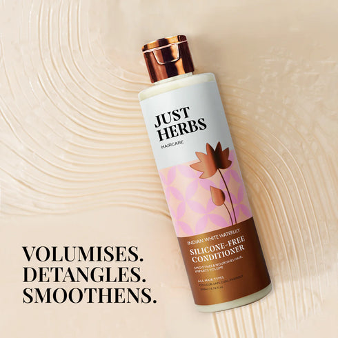 Just Herbs Indian White Water Lily Silicone-Free Conditioner 200ml