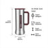 Dubblin High Rise Jug Stainless Steel Sipper Water Jug