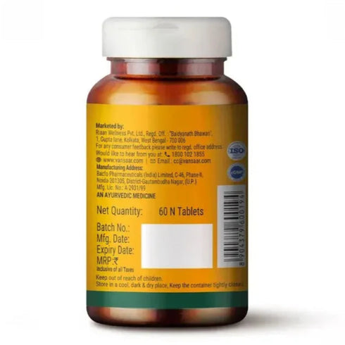Vansaar Haldi Tablets 60 Tablets