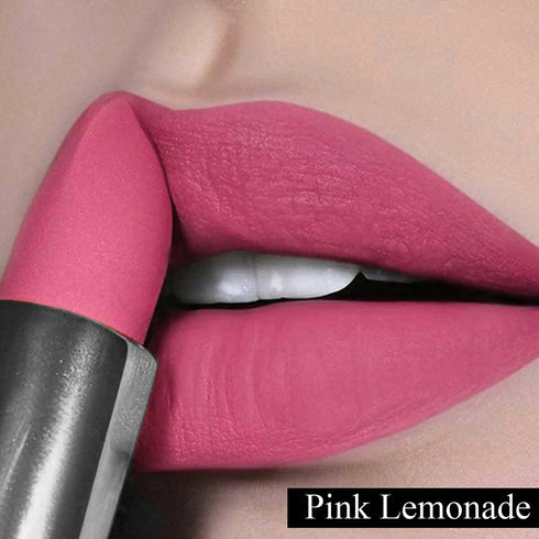 FLiCKA Wear Me Everywhere Creamy Matte Lipstick Pink Lemonade | Pink