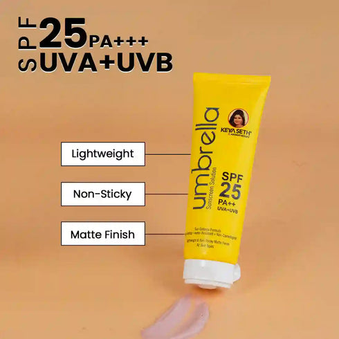 Keya Seth Aromatherapy Umbrella Sunscreen Solution SPF 25 with PA+++ UV Protection