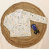 Bachpan kids wear New Born Whimsical Doodle Sketch With Yellow Strips Cotton Night Suit
