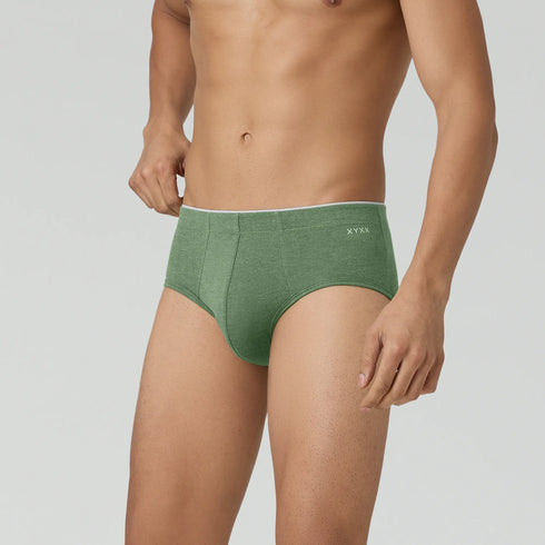 XYXX Limited Edition Medley Briefs Olive Green