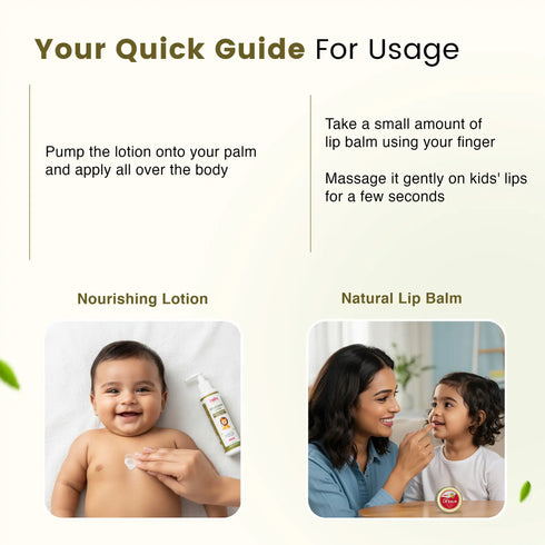 Babyorgano Natural Lip & Skincare Combo
