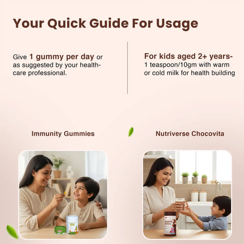 Babyorgano Growth & Immunity Booster Combo