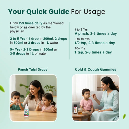 Babyorgano Ayurvedic Cough & Immunity Support Combo