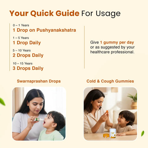 Babyorgano Daily Immunity & Cold Relief Combo