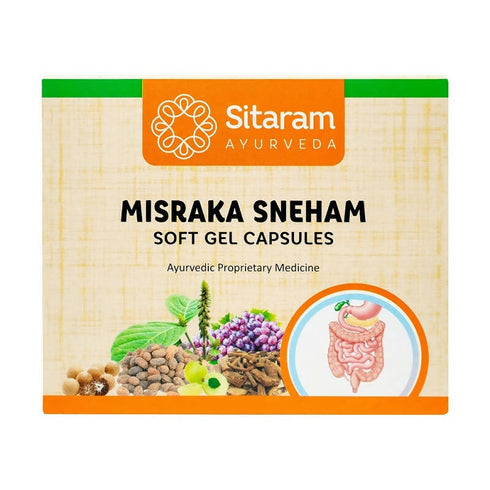 Sitaram Ayurveda Misraka Sneham Soft-Gel Capsules