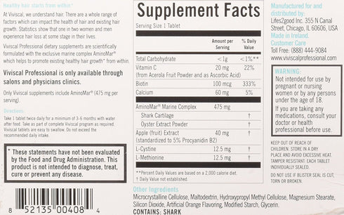 Style Make Viviscal Professional Strength Hair Growth Supplement 60 tablets in India