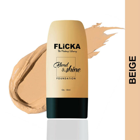 Flicka Blend & Shine Foundation | Beige