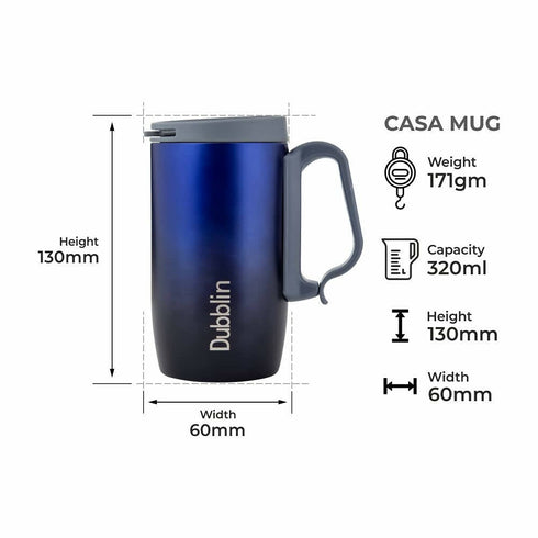 Dubblin Casa Stainless Steel Mug