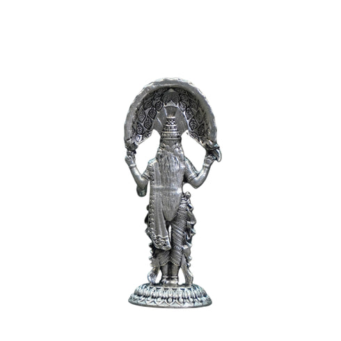 Pure Silver Antique Vasavi Devi Standing Small 19.21G By Mahita Collections