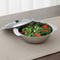 Vinod Stainless Steel Royal Veg Serving Dish with Cover 500 ml Highest Grade Stainless Steel Dishwasher Safe and Rust Free