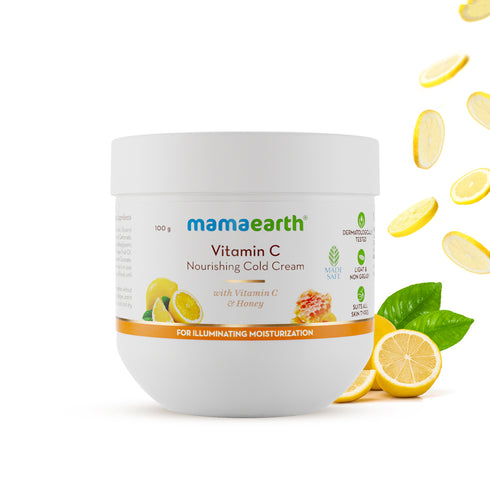 Mamaearth Vitamin C Nourishing Cold Cream 200g