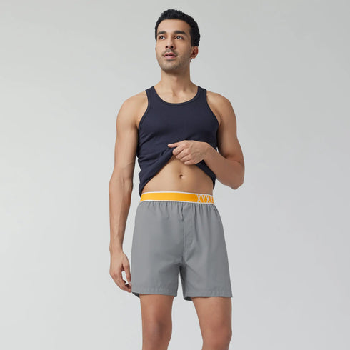 XYXX Volt Cotton Boxer Ash Grey