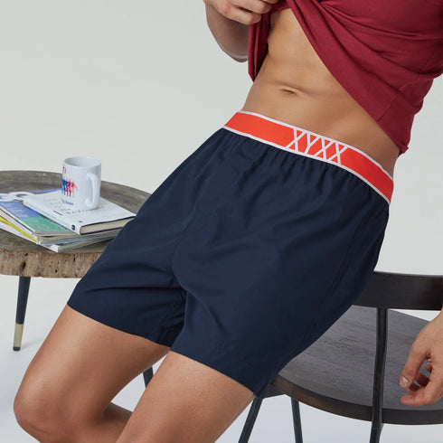 XYXX Volt Cotton Boxer Navy Blue