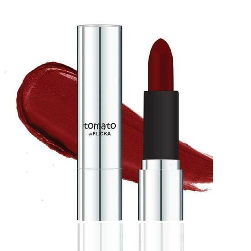 Flicka Tomato Brown Matte Finish Lipstick Shade 07
