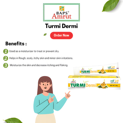 Baps Amrut Turmi Dermi Cream 30g