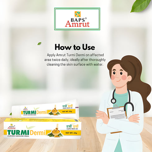 Baps Amrut Turmi Dermi Cream 30g