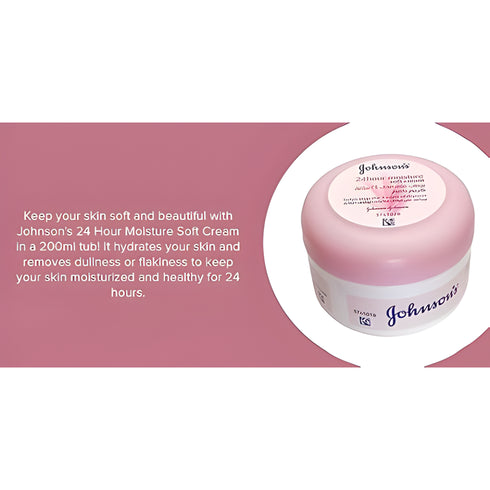 Johnson's 24 Hour Moisture Soft Cream