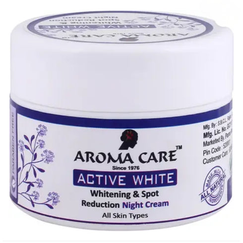 Aroma Care Active White Whitening & Spot Reduction Night Cream