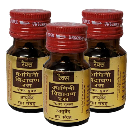 Rex Kamini Vidrawan Ras with Kesar Tablet|10g