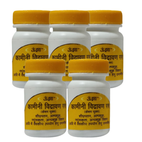 Unjha Kamini Vidravano Ras Tablet (with Saffron)