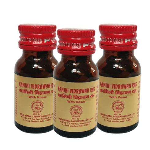 Moon Herbal Kamini Vidrawan Ras with Kesar