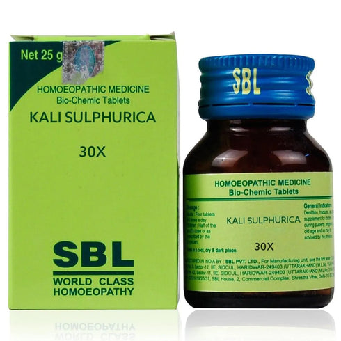 SBL Kali Sulphurica Biochemic Tablet 30X