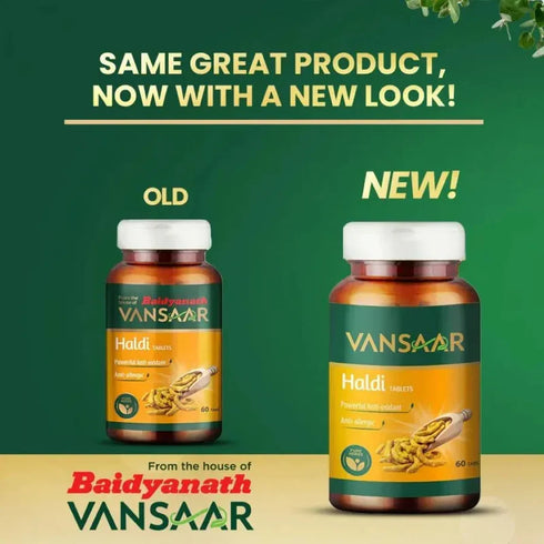 Vansaar Haldi Tablets 60 Tablets