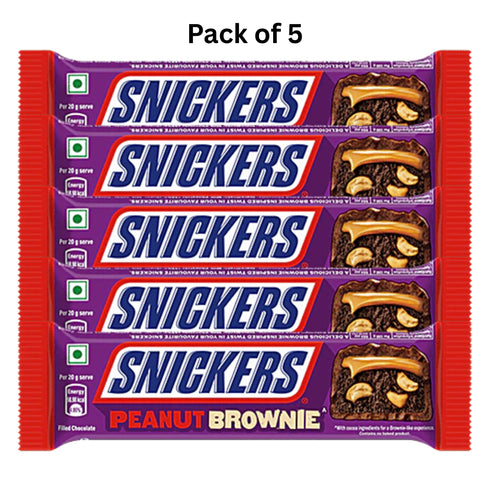Snickers Peanut Brownie Filled Bar 45g